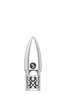 Royal Gems - Glitter - ABS Rechargeable Bullet - Silver..