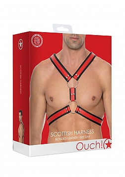 Scottish Leather Harness - S/M