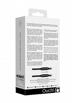 Diamond Studded Wrist Cuffs