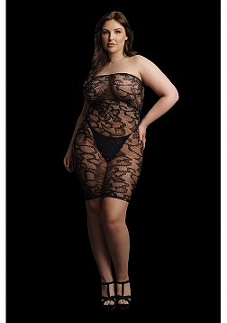 Star Rhinestone Dress - Plus Size