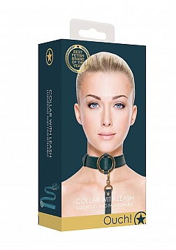 Luxurious Collar with Leash