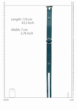 Waist Belt with Bondage Rings - L/XL