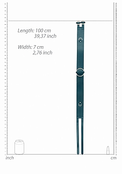 Waist Belt with Bondage Rings - S/M