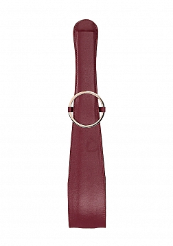 Ouch Halo - Belt Flogger - Burgundy