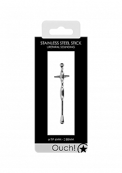 Penis Plug with Ribs - 0.2\