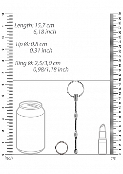 Stainless Steel Ribbed Dilator - 0.3\