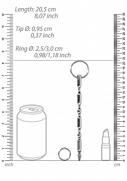 Stainless Steel Ribbed Dilator - 0.4\