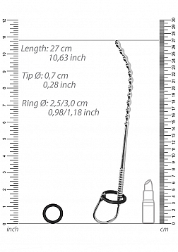 Stainless Steel Dilator with Glans Ring - 0.3\