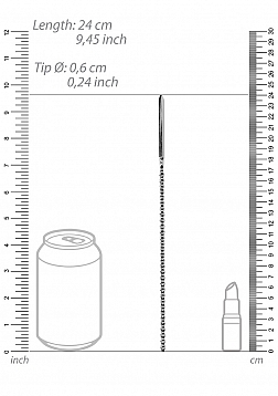 Stainless Steel Ribbed Dilator - 0.2\