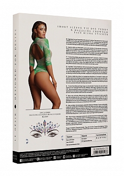 Short Sleeve Teddy & Dazzling Sticker - O/S