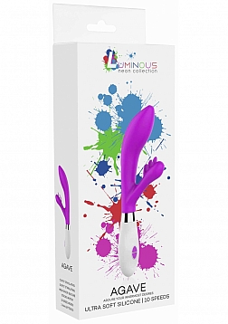 Agave - Ultra Soft Silicone - 10 Speeds - Neon Fuschia..