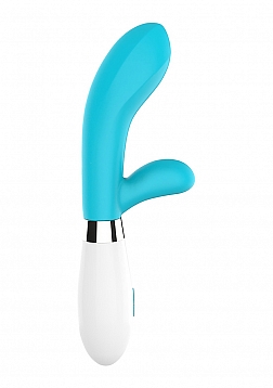 Achilles - Ultra Soft Silicone - 10 Speeds - Neon Turquoize..