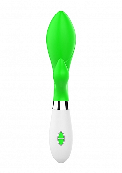 Achelois - Ultra Soft Silicone - 10 Speeds - Neon Green..