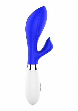 Achelois - Ultra Soft Silicone - 10 Speeds - Neon Royal Blue..