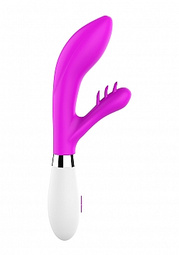 Agave - Ultra Soft Silicone - 10 Speeds - Neon Fuschia..