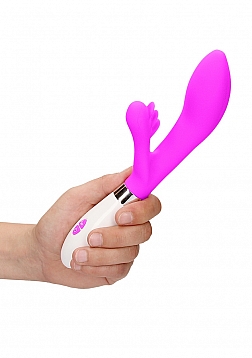 Agave - Ultra Soft Silicone - 10 Speeds - Neon Fuschia..