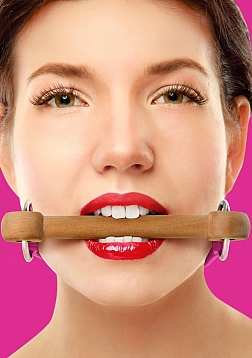 Wooden Bridle - Pink