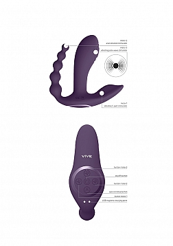 Kata - Pulse Wave & Vibrating Double Penetration Vibrator