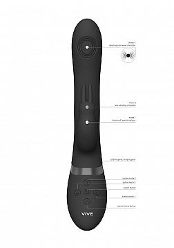 Rini - Pulse Wave & Vibrating Double Penetration Rabbit
