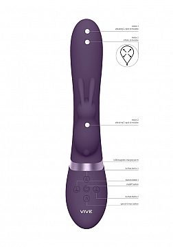 Taka - Inflatable & Vibrating Rabbit