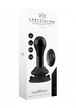 Globy - Witch Suction Cup and Remote - 10 Speed - Black