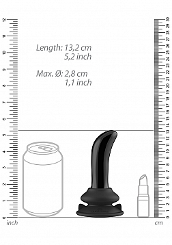 Prickly - Witch Suction Cup and Remote - 10 Speed - Black