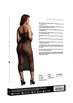 High Neck Dress - Plus Size