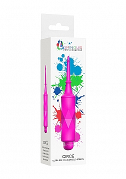 Circe - ABS Bullet With Silicone Sleeve - 10-Speeds - Fuchsia..
