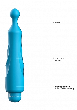 Dido - ABS Bullet With Silicone Sleeve - 10-Speeds - Turqiose..
