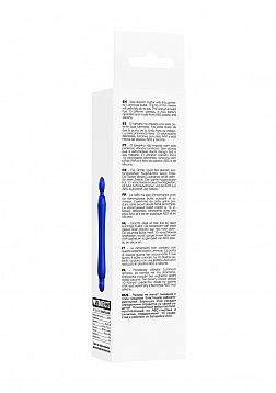 Demi - ABS Bullet With Silicone Sleeve - 10-Speeds - Royal Blue..