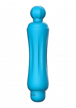Demi - ABS Bullet With Silicone Sleeve - 10-Speeds - Turqiose..
