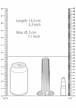 Non-Realistic Dildo with Suction Cup - 5\