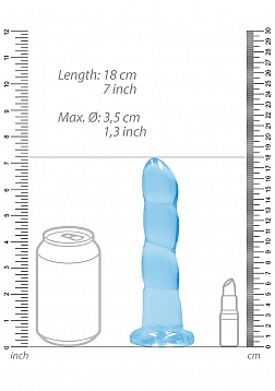 Non-Realistic Dildo with Suction Cup - 7\