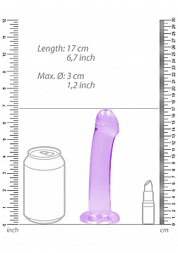 Non-Realistic Dildo with Suction Cup - 7\