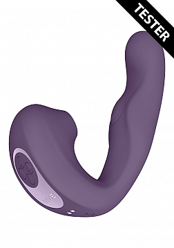 Zaki - Air Wave, Pulse Wave & G-Spot Vibrator - Purple - Tester..