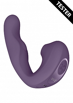 Zaki - Air Wave, Pulse Wave & G-Spot Vibrator - Purple - Tester..