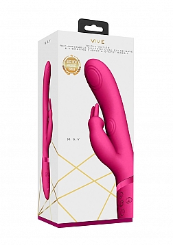 May - Dual Pulse-Wave & Vibrating C-spot & G-Spot Rabbit