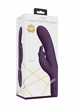 May - Dual Pulse-Wave & Vibrating C-spot & G-Spot Rabbit