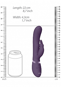 May - Dual Pulse-Wave & Vibrating C-spot & G-Spot Rabbit
