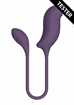 Quino - Air Wave & Vibrating Egg Vibrator - Purple - Tester..