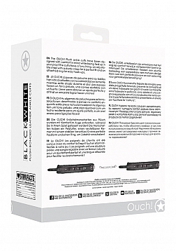 Plush Bonded Leather Ankle Cuffs