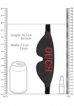 Bonded Leather Eye-Mask \