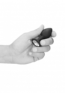 Silicone Butt Plug with Removable Jewelry