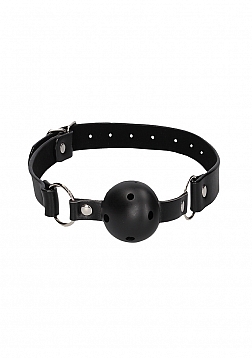 Breathable Ball Gag with Nipple Clamps