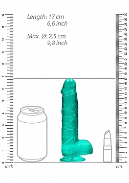 Realistic Dildo with Balls - 6\