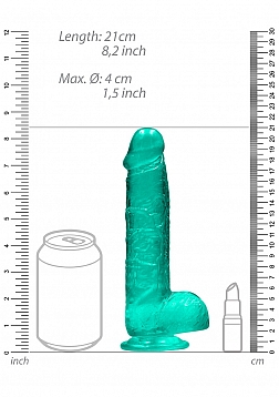 Realistic Dildo with Balls - 7\