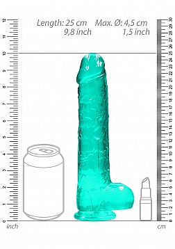 Realistic Dildo with Balls - 9\