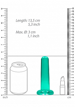 Non-Realistic Dildo with Suction Cup - 5\