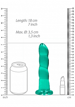 Non-Realistic Dildo with Suction Cup - 7\