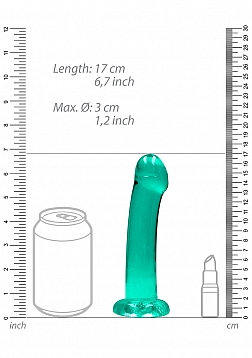 Non-Realistic Dildo with Suction Cup - 7\